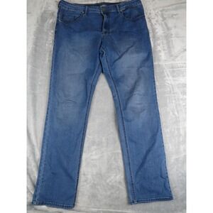 Buffalo Jeans Mens Adam 40x34 Blue‎ Slim Stretch Denim Classic Fit Straight Leg